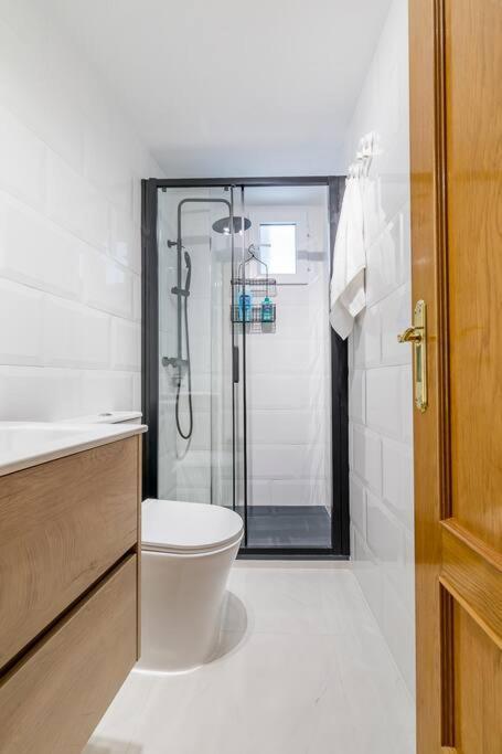 Estudio Acogedor En Zona Norte Madrid Bagian luar foto