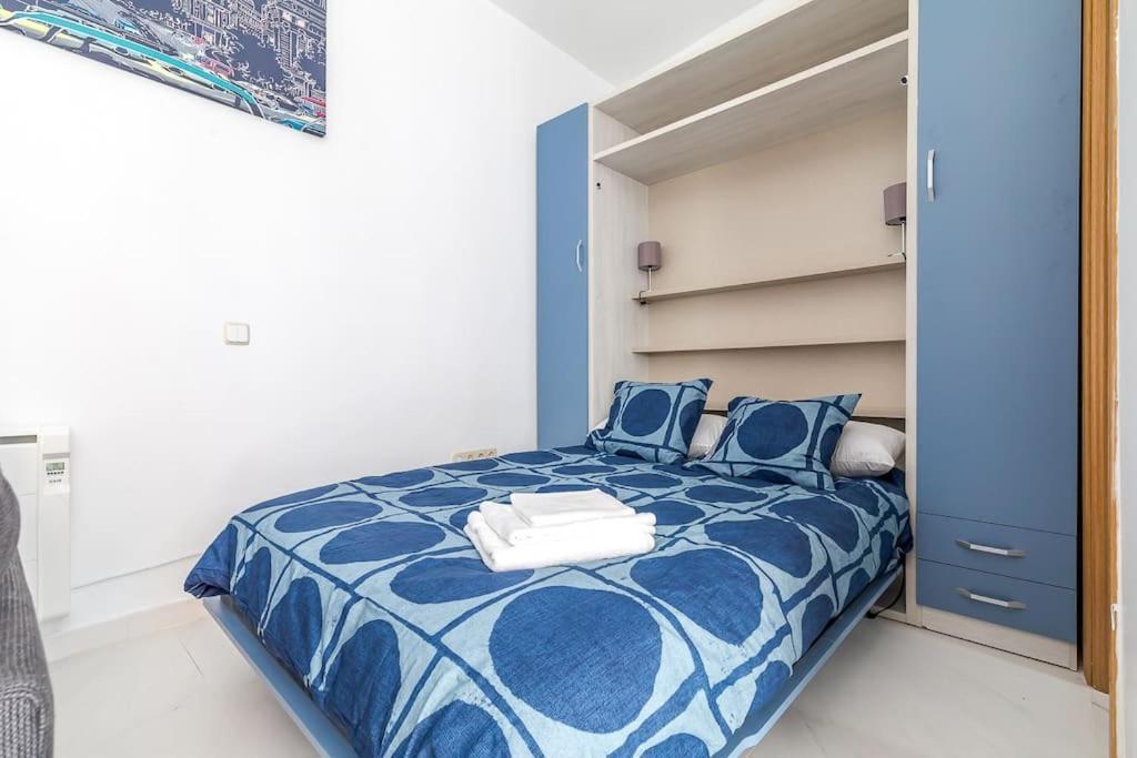 Estudio Acogedor En Zona Norte Madrid Bagian luar foto